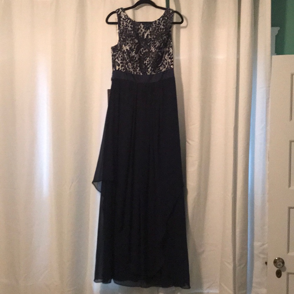 NWT Ever Pretty Navy Sleeveless Formal Dress -SZ12